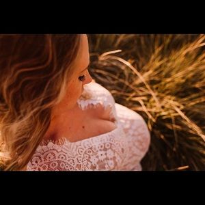 Lace Maternity Dress